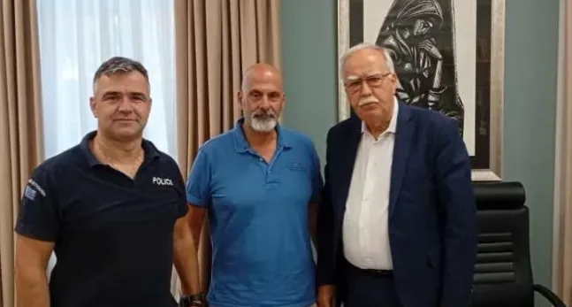 Συνάντηση του Δημάρχου Καλαβρύτων με τον αναπληρωτή περιφερειάρχη Χαράλαμπο Μπονάνο στα Καλάβρυτα