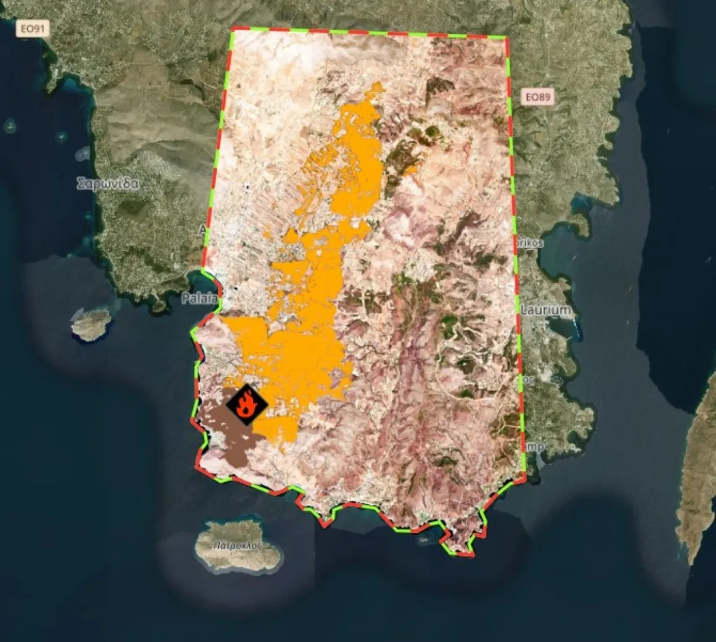 Καταστροφή! Σχεδόν 16.000 στρέμματα κάηκαν στην Ανατολική Αττική