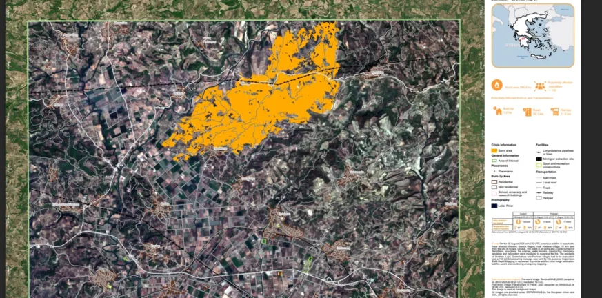 Ηλεία: Στάχτη έγιναν από την πυρκαγιά 7.950 στρέμματα Ηλεία: Στάχτη έγιναν από την πυρκαγιά 7.950 στρέμματα