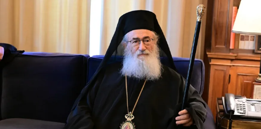 Μονή Σινά - Έκκληση από τον αρχιεπίσκοπο Δαμιανό: «Κινδυνεύει η ζωή μου» - BINTEO και από τα χθεσινά επεισόδια