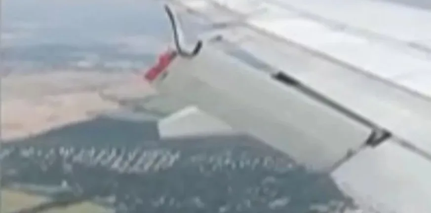 Απίστευτο περιστατικό σε πτήση της Delta: Ξεκόλλησε τμήμα του φτερού ΒΙΝΤΕΟ