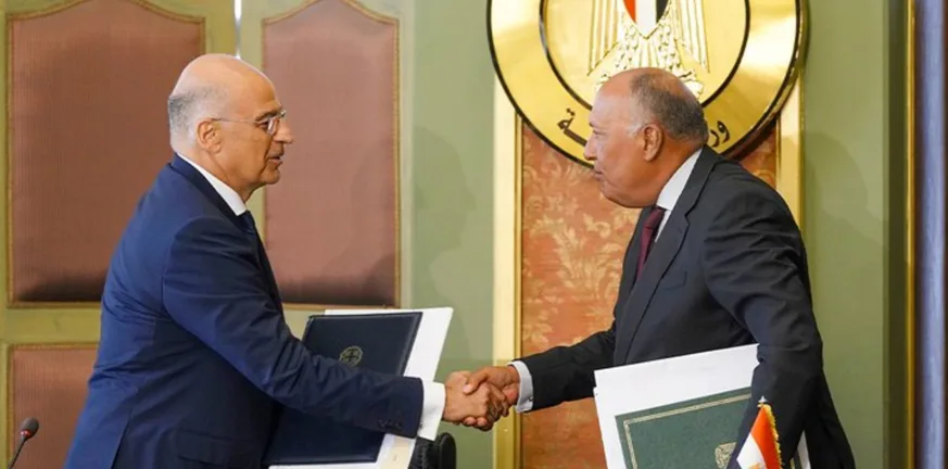 Το μήνυμα Δένδια για την επέτειο υπογραφής της συμφωνίας οριοθέτησης ΑΟΖ με την Αίγυπτο Το μήνυμα Δένδια για την επέτειο υπογραφής της συμφωνίας οριοθέτησης ΑΟΖ με την Αίγυπτο
