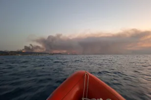 Στη μάχη για την φωτιά ήταν και ο ΙΟ Πατρών