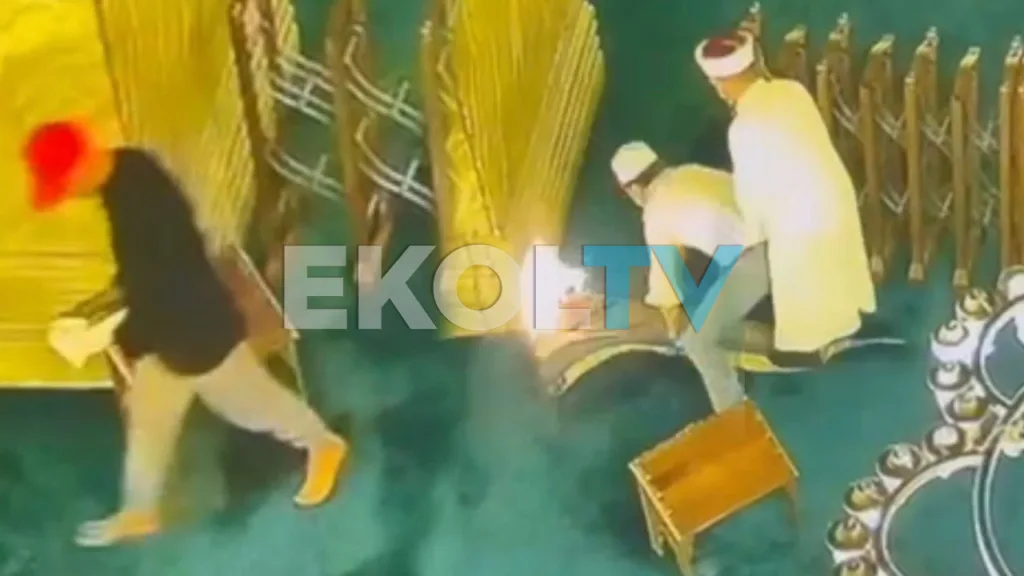 Απόπειρα εμπρησμού στην Αγία Σοφία: Γυναίκα-επισκέπτρια απέτρεψε τα χειρότερα ΒΙΝΤΕΟ