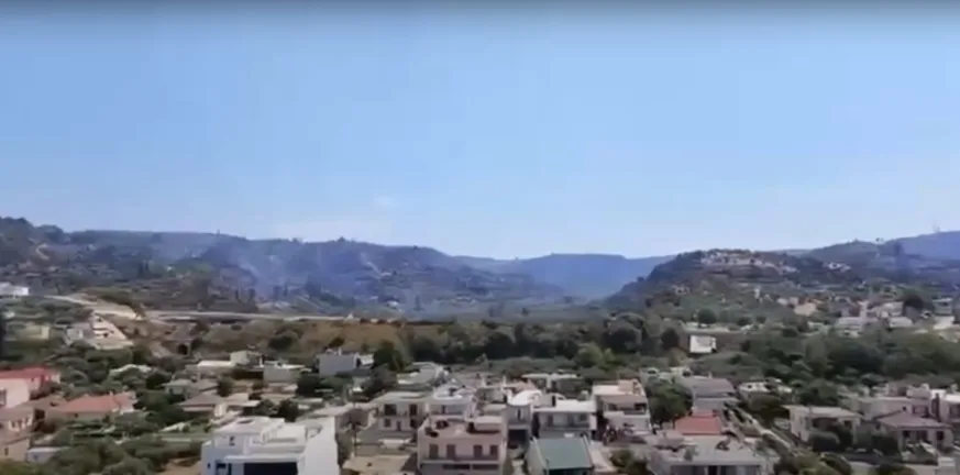 Φωτιά στην Αχαΐα: Σοκαριστικές εικόνες από drone αποκαλύπτουν την καταστροφή στα Καμίνια