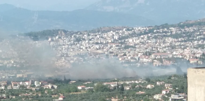 Πάτρα: Φωτιά σε κατοικημένη περιοχή στο Σαραβάλι – Συναγερμός σε Πυροσβεστική και Αστυνομία ΦΩΤΟ ΒΙΝΤΕΟ