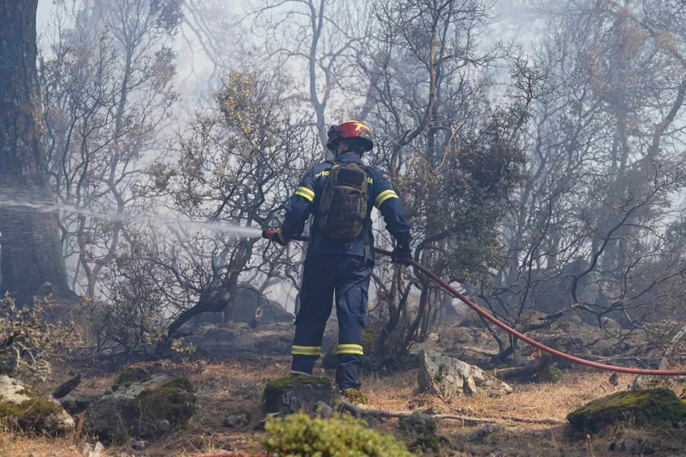 Μυτιλήνη: Ένας 57χρονος ομολόγησε τέσσερις εμπρησμούς - Έκαψε ακόμα και νταλίκα με άχυρα