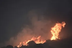 Οινόη: Συναγερμός για φωτιά, μήνυμα από το 112 για ετοιμότητα ΒΙΝΤΕΟ