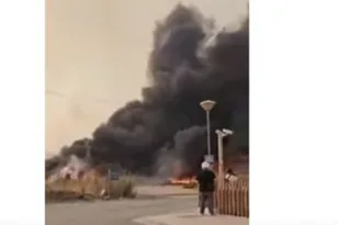 Πυρκαγιά Συχαινά: Οι φλόγες δίπλα στην Πανεπιστημίου, απειλούν κτίριο της Περιφέρειας και επιχειρήσεις ΒΙΝΤΕΟ