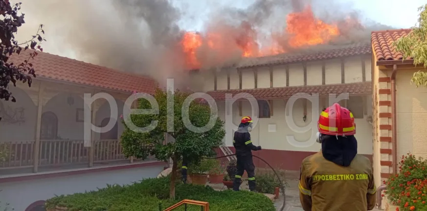 Πυρκαγιές: Καίγεται η Ιερά Μονή Αγίου Νικολάου Μπάλα, μάχη με τις αναζωπυρώσεις, η εικόνα των μετώπων ΦΩΤΟ - ΒΙΝΤΕΟ ΣΥΝΕΧΗΣ ΕΝΗΜΕΡΩΣΗ