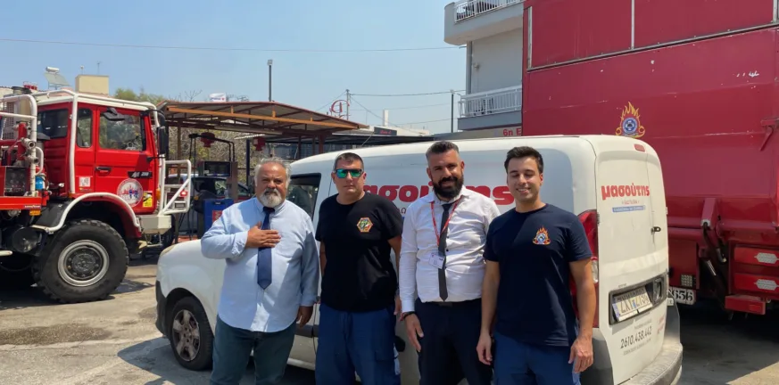 Φωτιές στην Αχαΐα: Η Μασούτης στηρίζει Πυροσβεστική και κοινωνικές δομές με προϊόντα