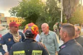 Πάτρα: Στα μέτωπα της φωτιάς ο πρώην Πρωθυπουργός Γιώργος Παπανδρέου