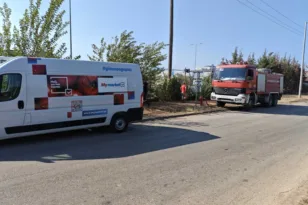 Φωτιά στην Αχαΐα: Μεγάλη ανάγκη για πόσιμο νερό – Τα My market ήταν εκεί!