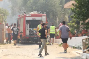 Φωτιά στην Πάτρα: Αποκαταστάθηκε η κυκλοφορία στην οδό Πανεπιστημίου