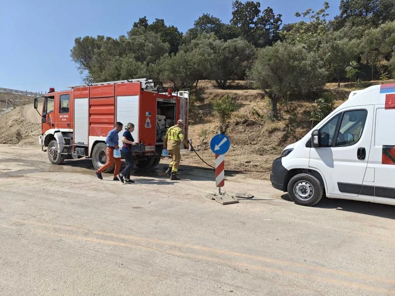 Φωτιά στην Αχαΐα: Μεγάλη ανάγκη για πόσιμο νερό – Τα My market ήταν εκεί!