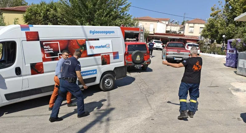 Φωτιά στην Αχαΐα: Μεγάλη ανάγκη για πόσιμο νερό – Τα My market ήταν εκεί! Φωτιά στην Αχαΐα: Μεγάλη ανάγκη για πόσιμο νερό – Τα My market ήταν εκεί!