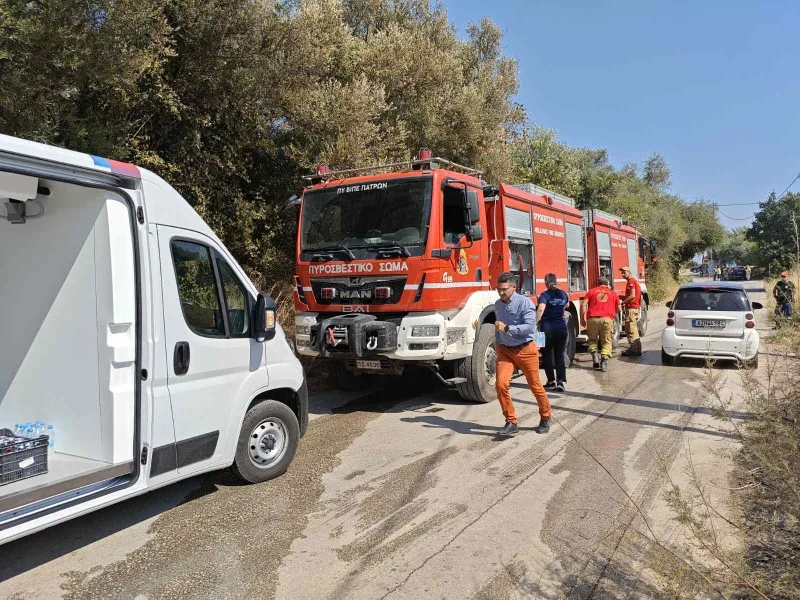 Φωτιά στην Αχαΐα: Μεγάλη ανάγκη για πόσιμο νερό – Τα My market ήταν εκεί!