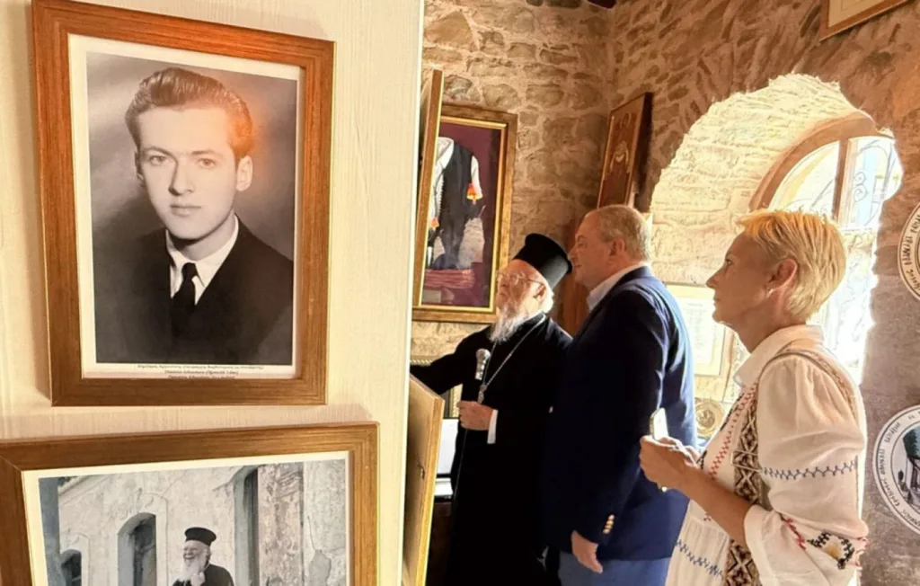 Στην Ίμβρο ο Κώστας Καραμανλής - Συναντήθηκε με τον Οικουμενικό Πατριάρχη Βαρθολομαίο