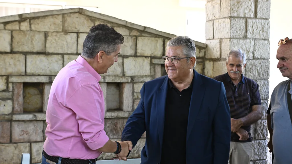 Δημήτρης Κουτσούμπας από την Αχαΐα: Έγκληματικές ευθύνες και έλλειψη σχεδίου για τις πυρκαγιές