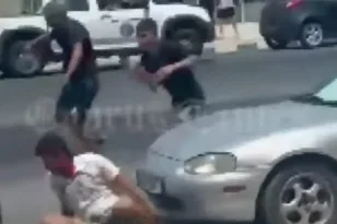 Αλύπητο ξύλο μεταξύ Ελληνοκυπρίων και Κούρδων ΒΙΝΤΕΟ