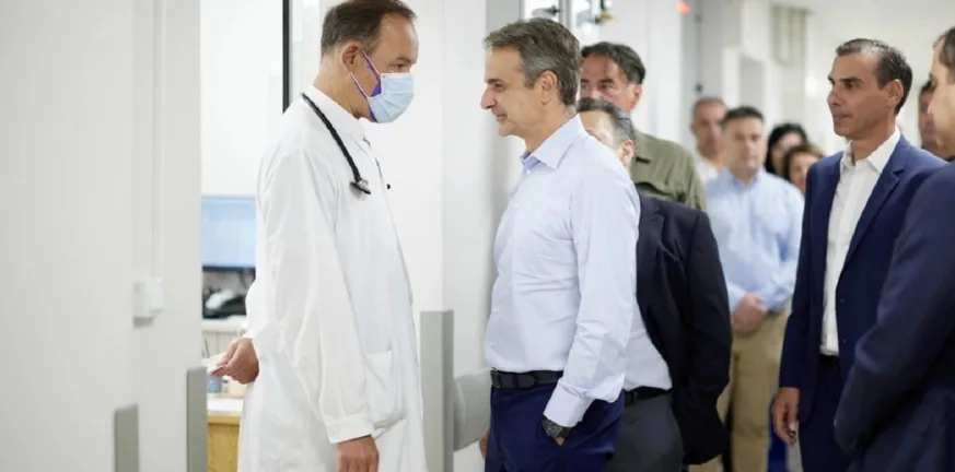 Μητσοτάκης στο Ιπποκράτειο: Νέα εποχή για τα ΤΕΠ με έργα αναβάθμισης και σύγχρονες υποδομές