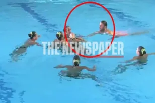 Χίλια μπράβο στον ναυαγοσώστη, άμεση επέμβαση όταν αθλήτρια έχασε τις αισθήσεις της ΒΙΝΤΕΟ