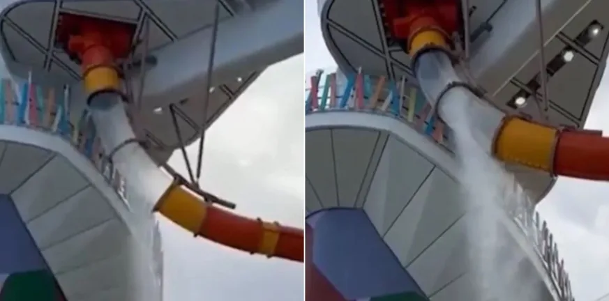 Τρόμος στο “Icon of the Seas”: Γυάλινο πάνελ έσπασε σε νεροτσουλήθρα – Τραυματισμός επιβάτη ΒΙΝΤΕΟ Τρόμος στο “Icon of the Seas”: Γυάλινο πάνελ έσπασε σε νεροτσουλήθρα – Τραυματισμός επιβάτη ΒΙΝΤΕΟ
