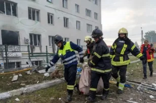 Ρωσική επίθεση με drones στην Οδησσό: Πυρκαγιά σε εγκατάσταση καυσίμων, τραυματίας ένας πολίτης ΒΙΝΤΕΟ