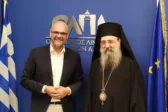 Πάτρα: Συνάντηση του Διευθύνοντος Συμβούλου ΟΛΠΑ Παναγιώτη Αναστασόπουλο με τον Μητροπολίτη Πατρών Χρυσόστομο