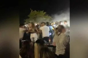 Ρινκ πίστα σε πανηγύρι με τη Γωγώ Τσαμπά, η αντίδραση της τραγουδίστριας ΒΙΝΤΕΟ