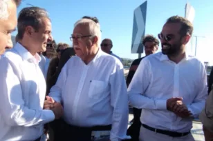 Ο Θ.	 Παπαδόπουλος τα είπε με τον Μητσοτάκη