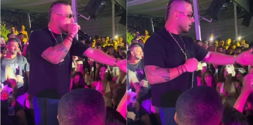 Ο Ρακ διέκοψε live εμφάνιση για να «μαλώσει» 15χρονο με αλκοόλ – Το ΒΙΝΤΕΟ που δίχασε το κοινό