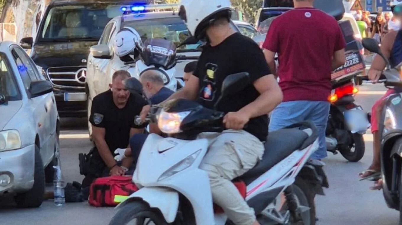 Σαντορίνη: Ήρωας αστυνομικός έσωσε πολίτη, του έκανε ΚΑΡΠΑ για 20 λεπτά