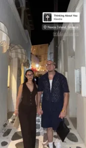 Σε διακοπές με το αμόρε της η Κλαυδία