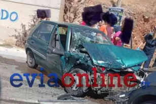 Εύβοια: Ενας τραυματίας σε τροχαίο στο νέο περιφερειακό δρόμο του Δήμου Καρύστου