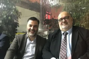 Συγκινητικό «αντίο» στον Στέφανο Σκαρπέλο από τον Σπύρο Σκιαδαρέση