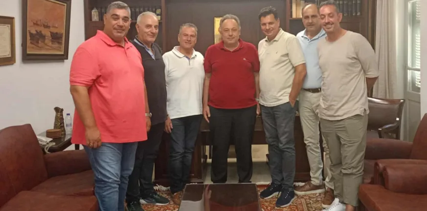 Επίσκεψη του σπιράλ στον Εμπορικό Σύλλογο της Πάτρας