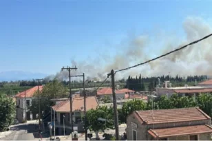 Αιτωλοακαρνανία: Κρίσιμες ώρες στη Σταμνά – Εκκένωση με εντολή του 112