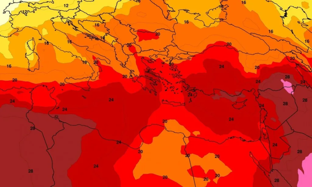 Καιρός με διάθεση ασανσέρ: Πρώτα βροχές και χαλάζι, μετά ξανά ζέστη ΧΑΡΤΕΣ