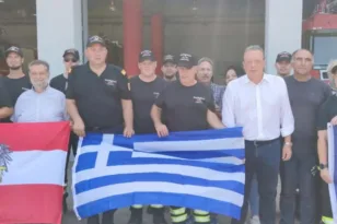 Επίσκεψη Σωκράτη Φάμελλου στις πυρόπληκτες περιοχές της Αχαΐας