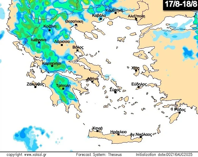 Καιρός με διάθεση ασανσέρ: Πρώτα βροχές και χαλάζι, μετά ξανά ζέστη ΧΑΡΤΕΣ