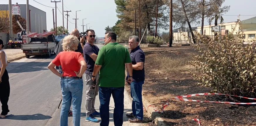 Στην Πάτρα ο Αλέξης Χαρίτσης: «Η φωτιά δεν είναι κακιά στιγμή, αλλά αποτέλεσμα πολιτικών επιλογών»