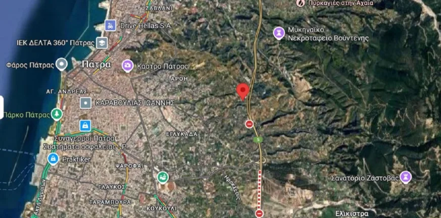 Πάτρα: Αυτό είναι το σημείο απ’ όπου ξεκίνησε η μεγάλη φωτιά στα Συχαινά ΧΑΡΤΗΣ