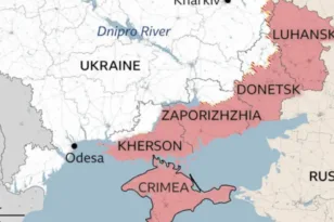 BBC: Αυτά είναι τα εδάφη που θέλει ο Πούτιν από την Ουκρανία – Θα κάνει παραχωρήσεις ο ίδιος;