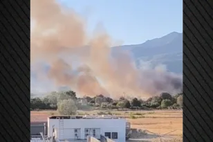 Έπιασε φωτιά (και) στην περιοχή Ήφαιστος Κομοτηνής! ΒΙΝΤΕΟ