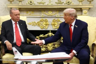 Συνάντηση Τραμπ-Ερντογάν: «Είναι φίλος μου, θα αγοράσει F-16, F-35 και άλλα πράγματα» ΒΙΝΤΕΟ