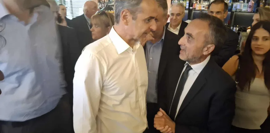 Τι είπε ο Μητσοτάκης για τις πυρκαγιές στην Αχαΐα στον πρόεδρο του Επιμελητηρίου και εκδότη της «Π» Θεόδωρο Λουλούδη