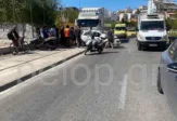 Τροχαίο ατύχημα στην Πάτρα: Σύγκρουση ΙΧ με φορτηγό στην Ελευθερίου Βενιζέλου - Ενας τραυματίας
