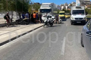 Τροχαίο ατύχημα στην Πάτρα: Σύγκρουση ΙΧ με φορτηγό στην Ελευθερίου Βενιζέλου – Ενας τραυματίας