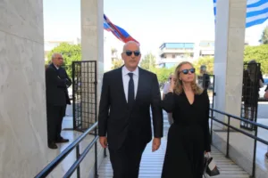 Βαρύς ο πόνος για την οικογένεια του Αντώνη Σαμαρά στο μνημόσυνο της Λένας... ΦΩΤΟΓΡΑΦΙΕΣ